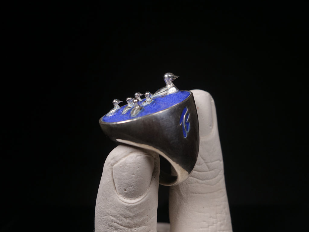 Großer Duckpond Ring